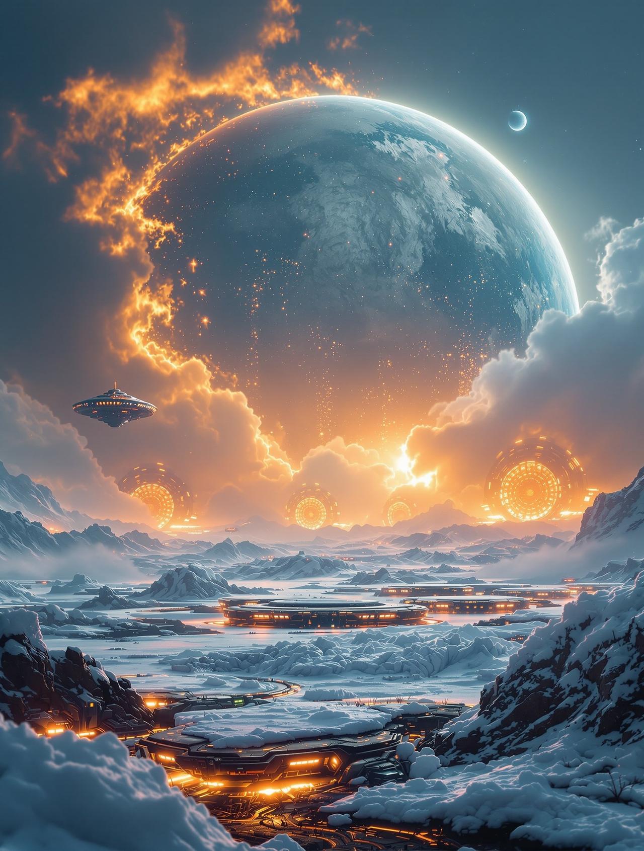 b影院作品《流浪地球》海报
