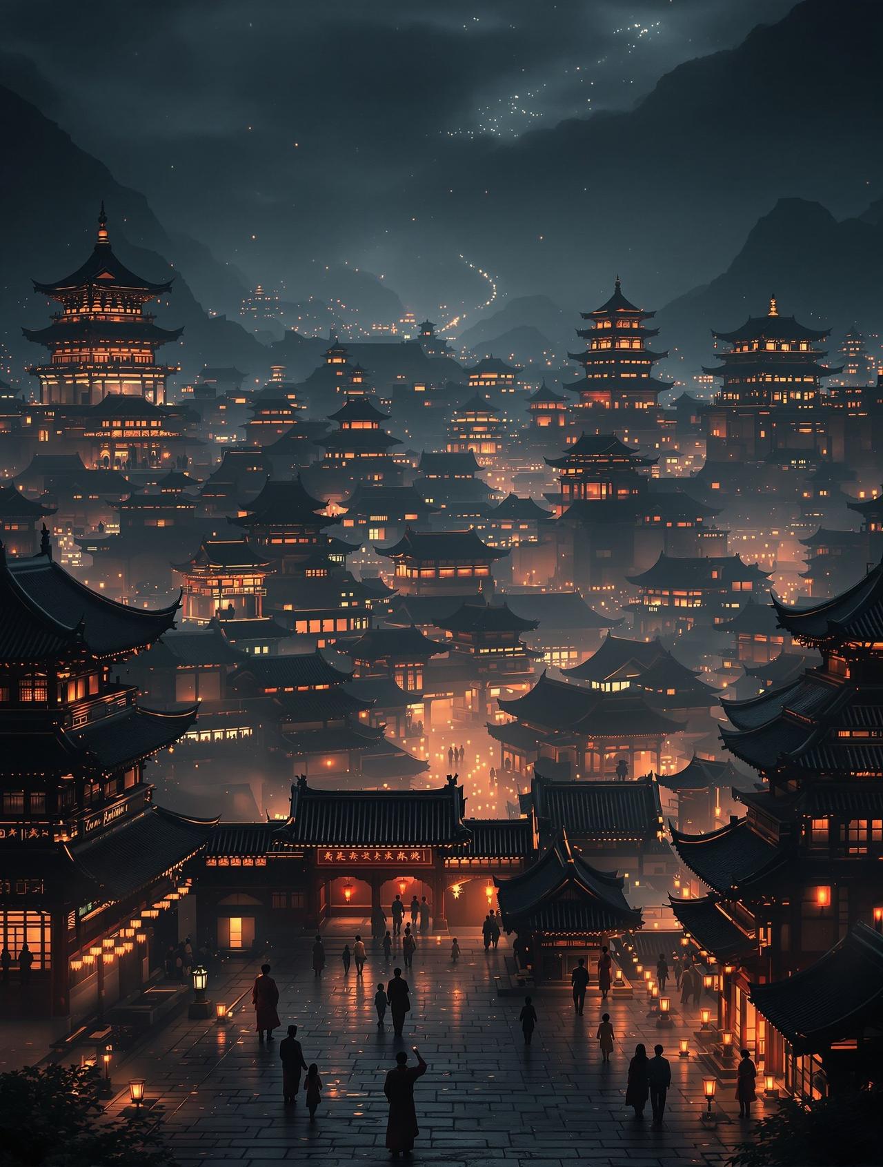 b影院作品《长安十二时辰》海报
